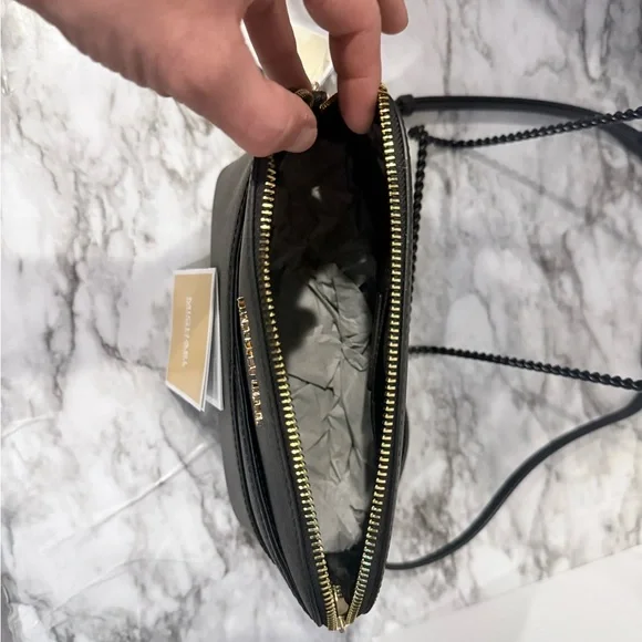 Michael Kors Jet Set Travel Dome Crossbody – Black Saffiano Leather (NWT) - Picture 8 of 11